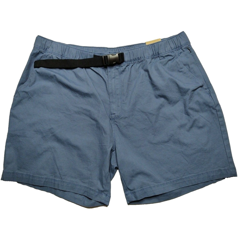 Foundry Big Men 2XL Comfort Stretch Vintage Indigo‎ 7" Hiking Shorts  NEW